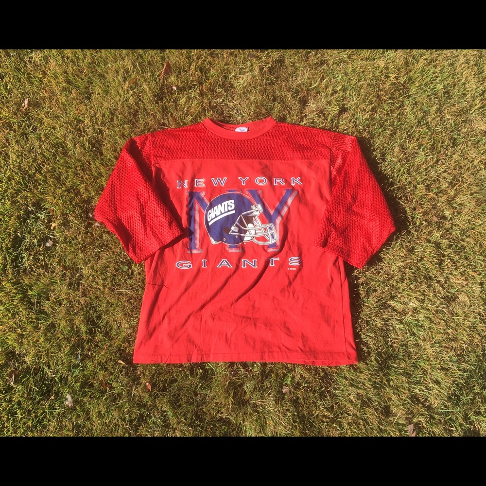 🚨SOLD🚨Vintage new your giants three quarter
